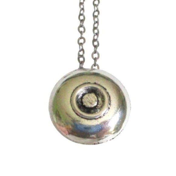 Teacup & Saucer Pendant Necklace With 18" Stainless Chain Tea Lover Gift - Picture 4 of 6